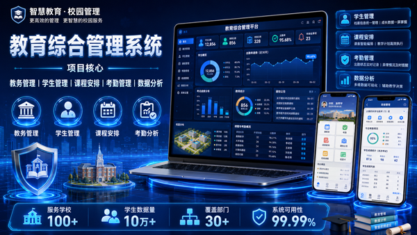 教育综合管理系统封面图